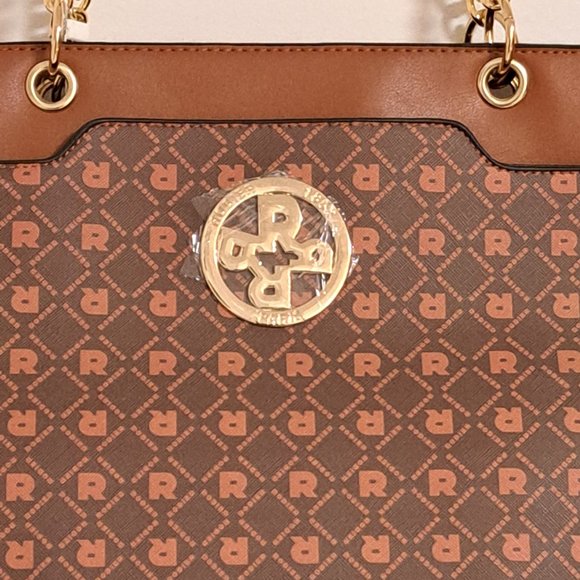 Rodier Neo Cafe Handbag with Crossbody Strap NWT - Picture 3 of 8